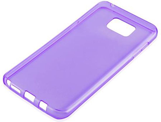 Coque Cadorabo pour Samsung Galaxy NOTE 5 en VIOLET TRANSPARENT - Coque de protection en silicone TPU flexible