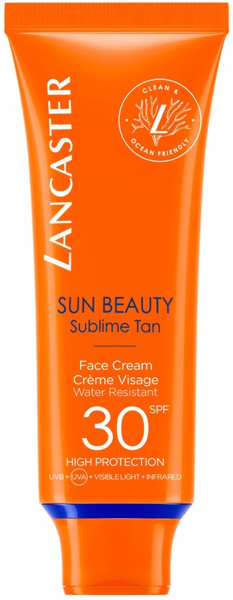Het eens zijn met Bestuiven Trots Lancaster Sun Beauty Face Cream SPF30 - Zonbescherming - 50 ml | bol.com