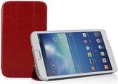 Cadorabo Tablet Hoesje geschikt voor Samsung Galaxy Tab 3 (8 inch) in DATUM BRUIN - Ultra dunne beschermhoes met automatische waakstand en standfunctie Case Cover Etui