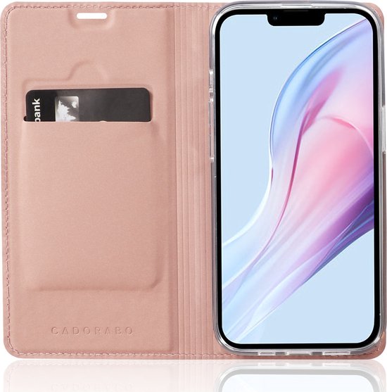 IPhone 16 Fliphoesje – PU-lederen Portemonneehoes Met Kaartsleuven, Standfunctie, Magneetsluiting, Vlinderdesign