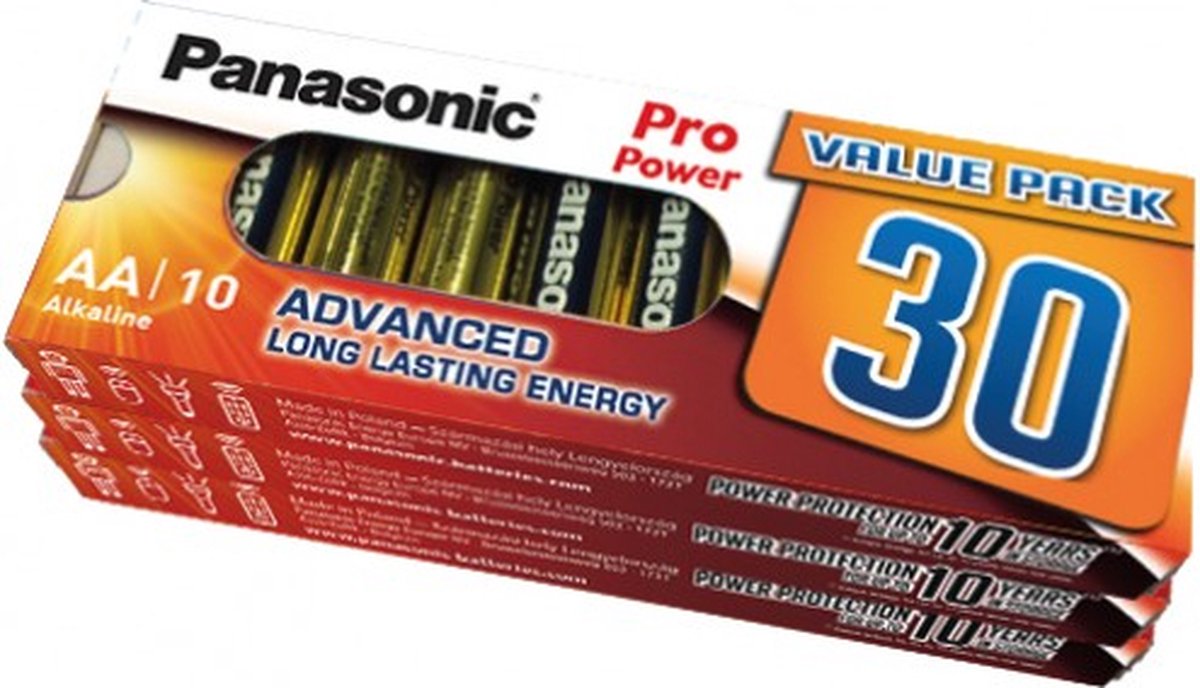 Panasonic Pro Power Alkaline AA 30x