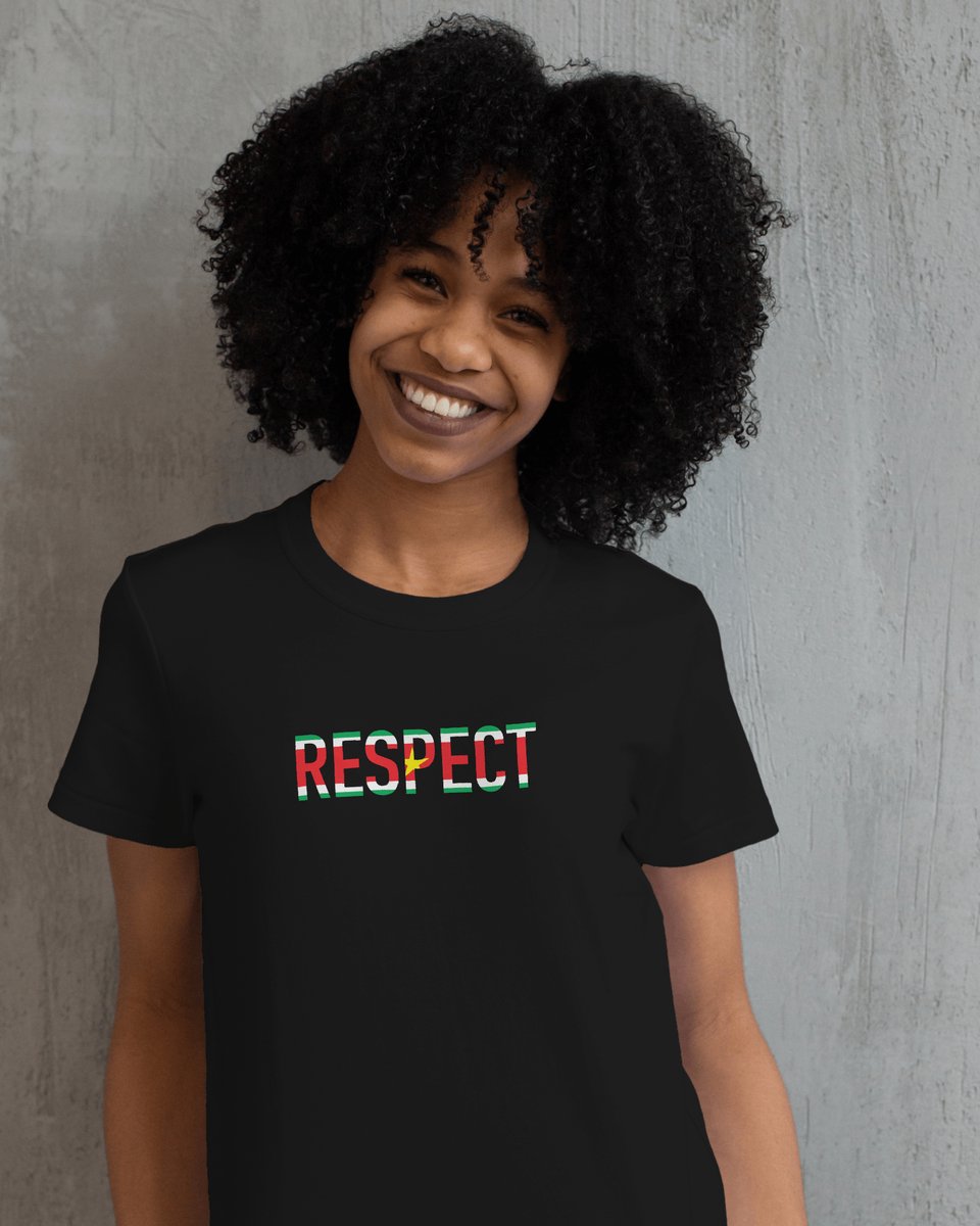 Tshirt - Respect - Suriname - Maat M