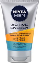 Bol.com NIVEA MEN Active Energy Reinigingsgel - Face Wash - 100 ml aanbieding