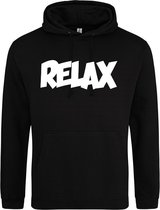 Relax Hoodie | Warme trui | Winter | Kou | Hoodie | Wintertrui | Grappige tekst | Maat XL