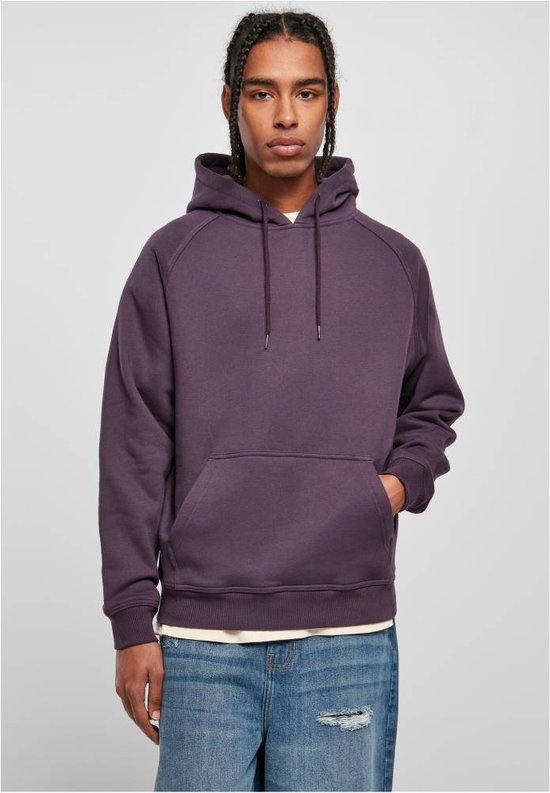 Urban Classics - Blank Hoodie/trui - L - Paars