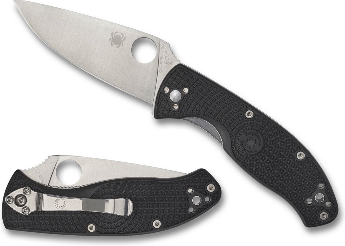 Spyderco Zakmes Tenacious Lightweight Black 8Cr13MoV PE
