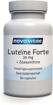 Nova Vitae - Luteine Forte - 20 mg  met Zeaxanthine - 60 capsules
