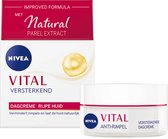 NIVEA VITAL Anti-Rimpel Versterkende Dagcrème - Rijpe huid - Revitaliserende werking - Met Parelextract, vitamine F en teunisbloemolie - 50 ml