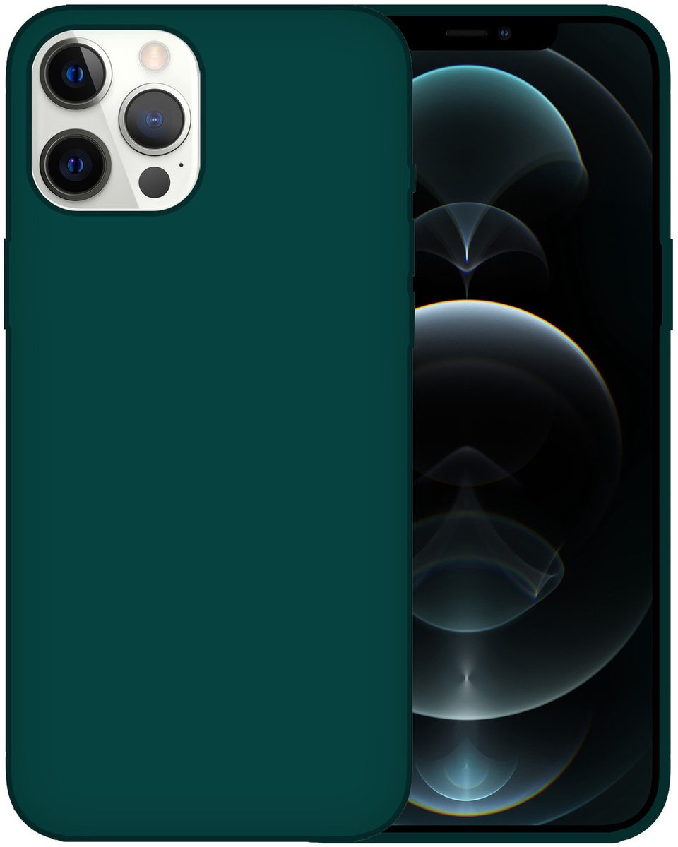Hoesje geschikt voor iPhone 11 - Backcover - TPU - Groen