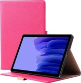 Phreeze Tablethoes - Geschikt voor Samsung Galaxy Tab A7 - 2020 - Luxe Lederen Hoesje - Ingebouwde Standaard met Kaarthouders - Hoesje met Magnetische Sluiting - Beschermhoes - Roze