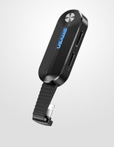 USAMS Audio Adapter Lightning - 2x Apple Lightning poort - Zwart