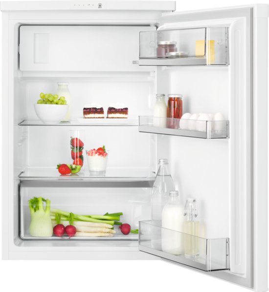 Combi-koelkast vrijstaand AEG RTS811DXAW 120L wit LED verlichting vriezer boven 38 dB