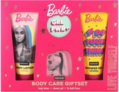 Lichaamsverzorging Geschenkset Barbie - 4-delig - Bodylotion, Douchegel, 2x Bad Bruisballen