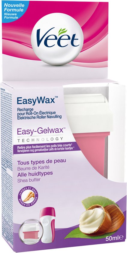 Veet - Navulling Ontharingsapparaat - Easy Wax - Ontharings Wax - 50 ml