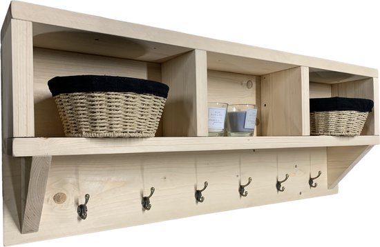 C&M Steigerhouten kapstok