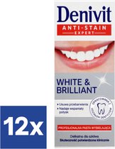 Denivit White & Brilliant Tandpasta 12 x 50ml