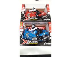 XSPEED SUPER MOTORBIKE SPEELGOEDMOTOR MET LICHTGEVENDE BANDEN EN GELUID WORD WILLEKEURIG VERZONDEN