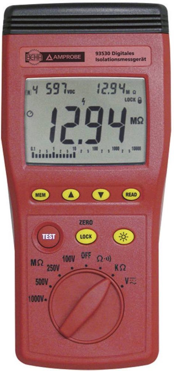 Beha Amprobe 93530-D Isolatiemeter 100 V, 250 V, 500 V, 1000 V 1 MΩ