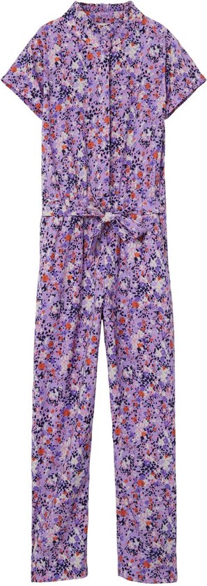 Name it Filles Purple Floral Jumpsuite Bodila Sand Verveine - 128