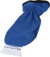Ijskrabber - Ijskrabber met handschoen - Luxe ruitenkrabber - Sneeuwkrabber 36 cm - Blauw