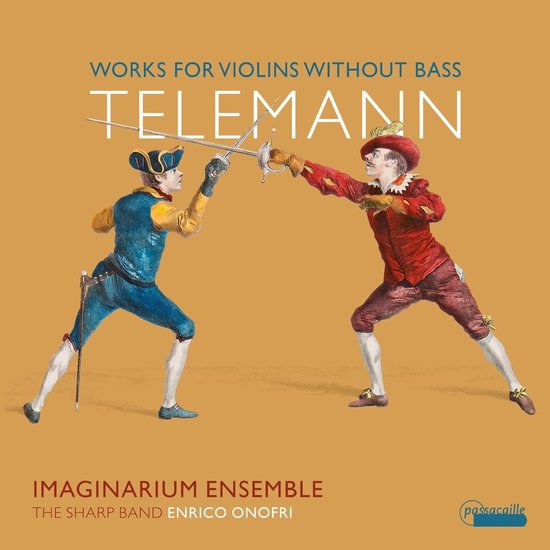 Imaginarium Ensemble, Enrico Onofri - Telemann: Works For Violins Without Bass (CD)