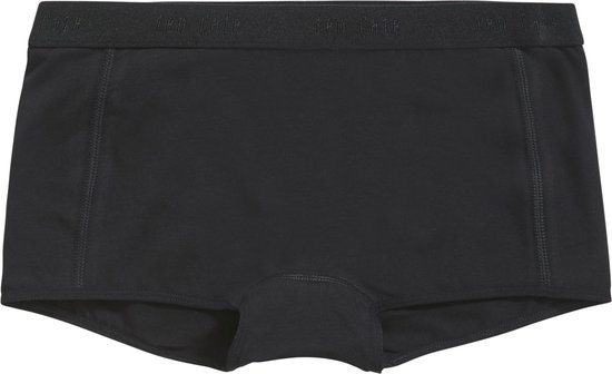 Zwarte Ten Cate short met logo op de elastische band. Zacht en ademend.