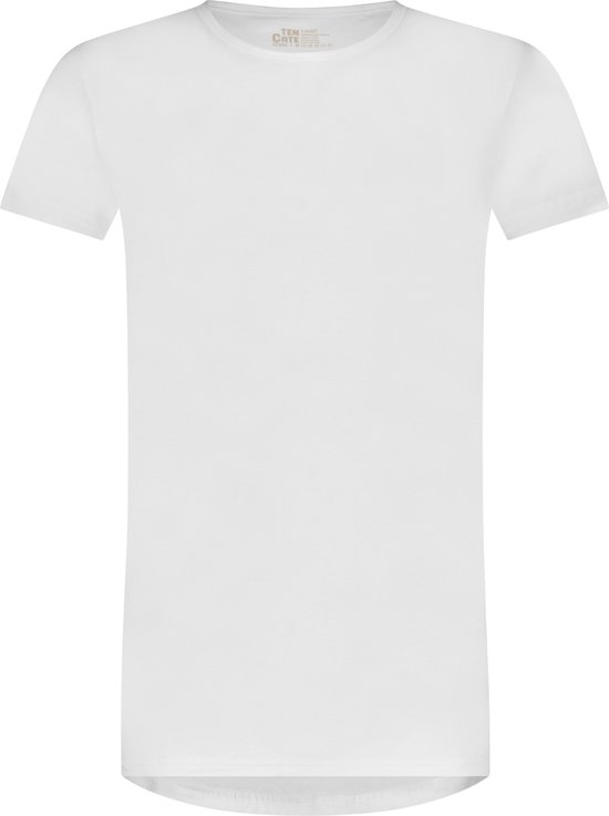 Basics t-shirt wit 2 pack voor Heren | Maat L