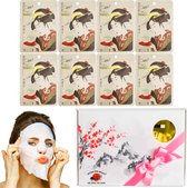 Mitomo Q10 Essence Giftset Vrouw - Gezichtsmaskers - Skincare - Geschenkset Vrouwen Verjaardag
