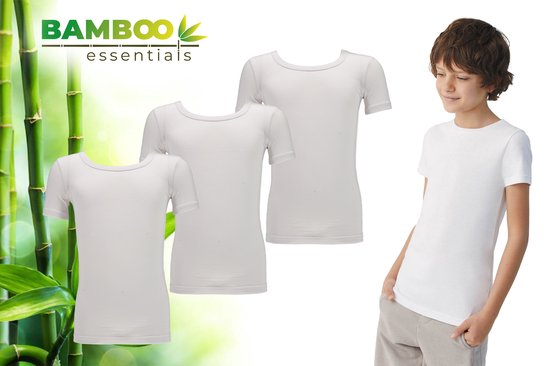 SIXS ondershirt korte mouwen Wit carbon