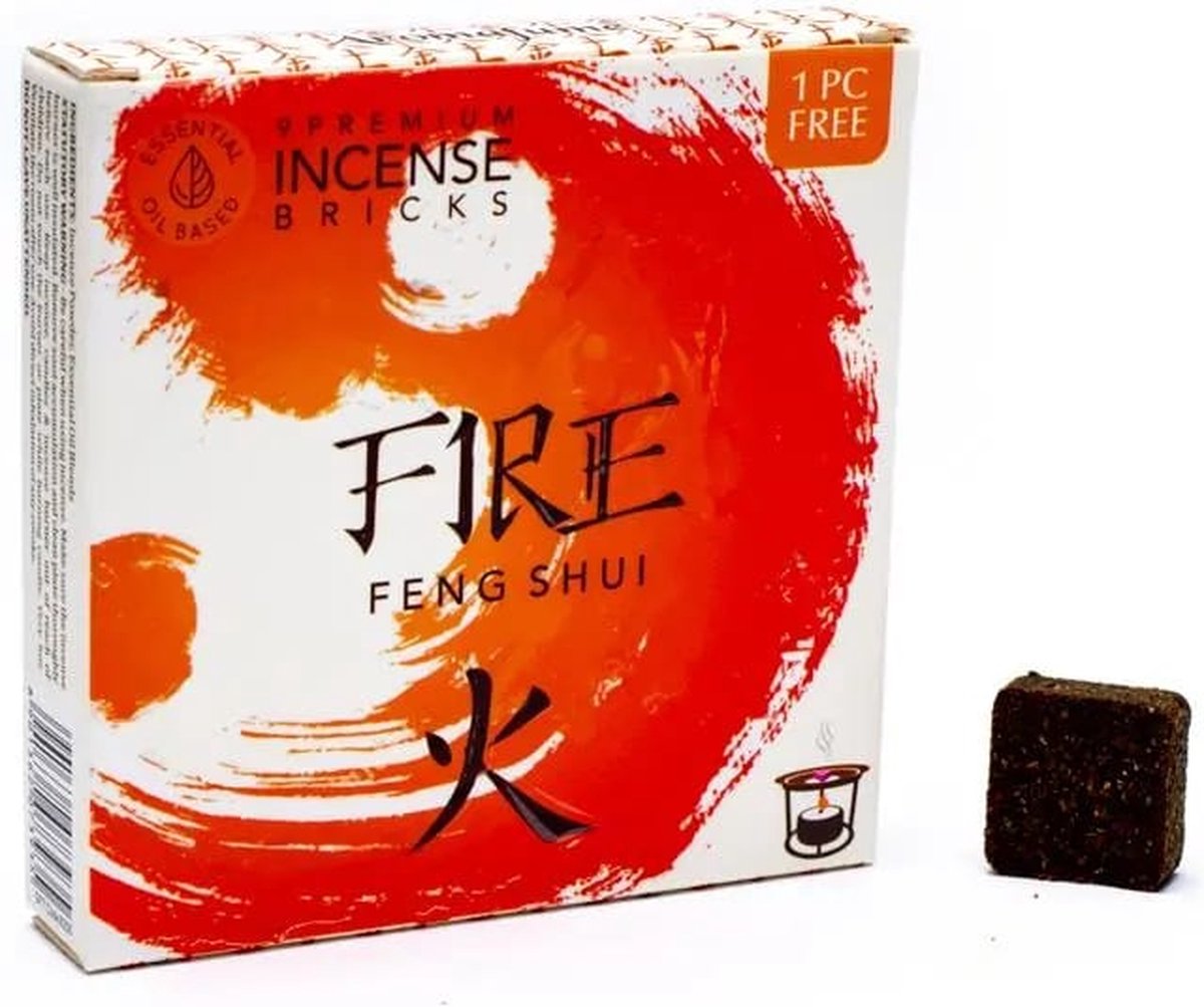 Aromafume Feng Shui Wierookblokjes Vuur (40 gram)