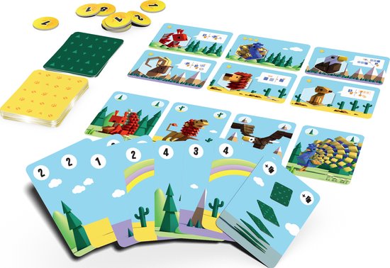 Thumbnail van een extra afbeelding van het spel CuBirds + Wild Cards + CuboSaurus - 3 kaartspellen van Kristiaan der Nederlanden