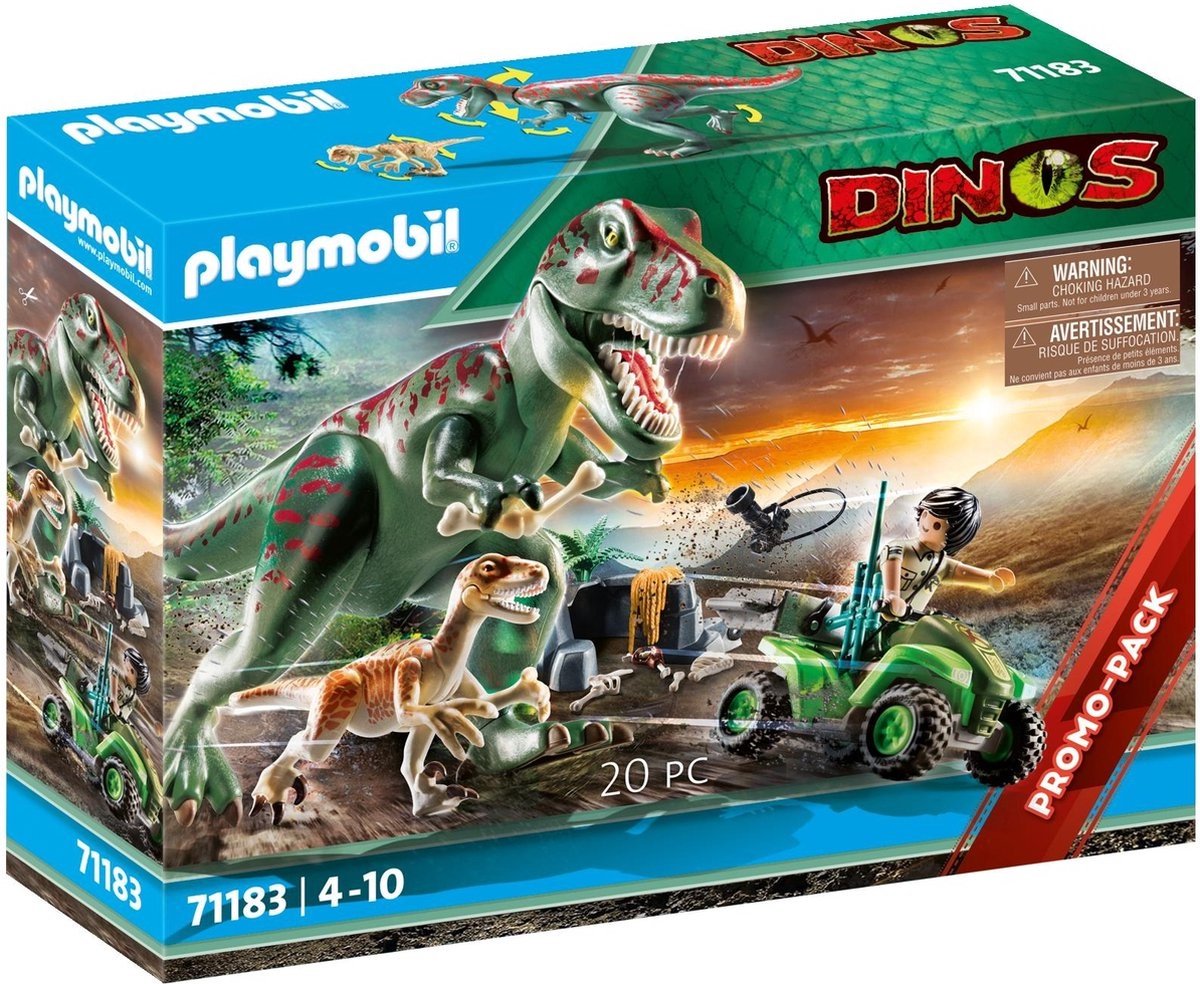 PLAYMOBIL Dinos T-Rex Aanval - 71183 | bol.com
