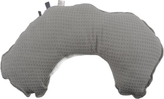 Voedingskussen - Snoozebaby Organisch voedingskussen afritsbare hoes Mystic Mint - 75 x 20 x 15 cm