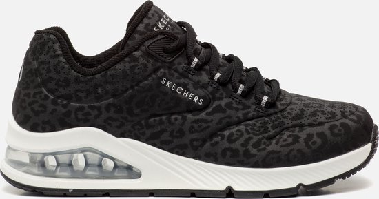 Skechers Uno 2 - In-Kat-Neato - Dames Sneakers - Zwart