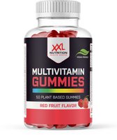 XXL Nutrition - Multivitamine Gummies - 10 Vitamines & Vol Mineralen - 100% Plantaardig - Red Fruit Flavor - 50 stuks