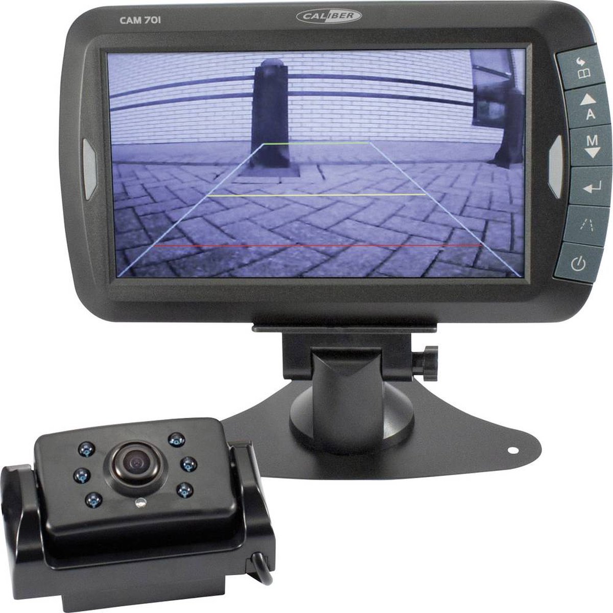 Caméra de Recul Voiture Rétroviseur pour Camping Car avec écran LCD Couleur  7 - Camera de Recul