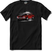 Vintage Car | Auto - Cars - Retro - T-Shirt - Unisex - Zwart - Maat 3XL