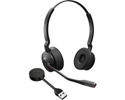Hoofdtelefoon met microfoon Jabra Engage 55 Zwart