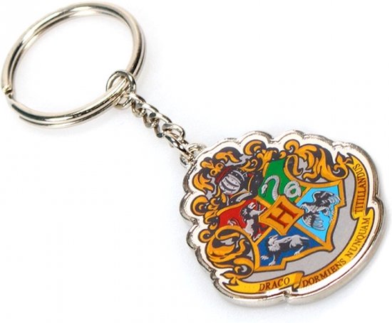 Harry Potter - Hogwarts Crest Metal Keyring