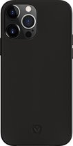 Valenta Back Cover MagSafe - Leer - Apple iPhone 14 Pro Black