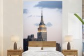 Behang - Fotobehang Empire State Building Manhattan NY - Breedte 180 cm x hoogte 280 cm