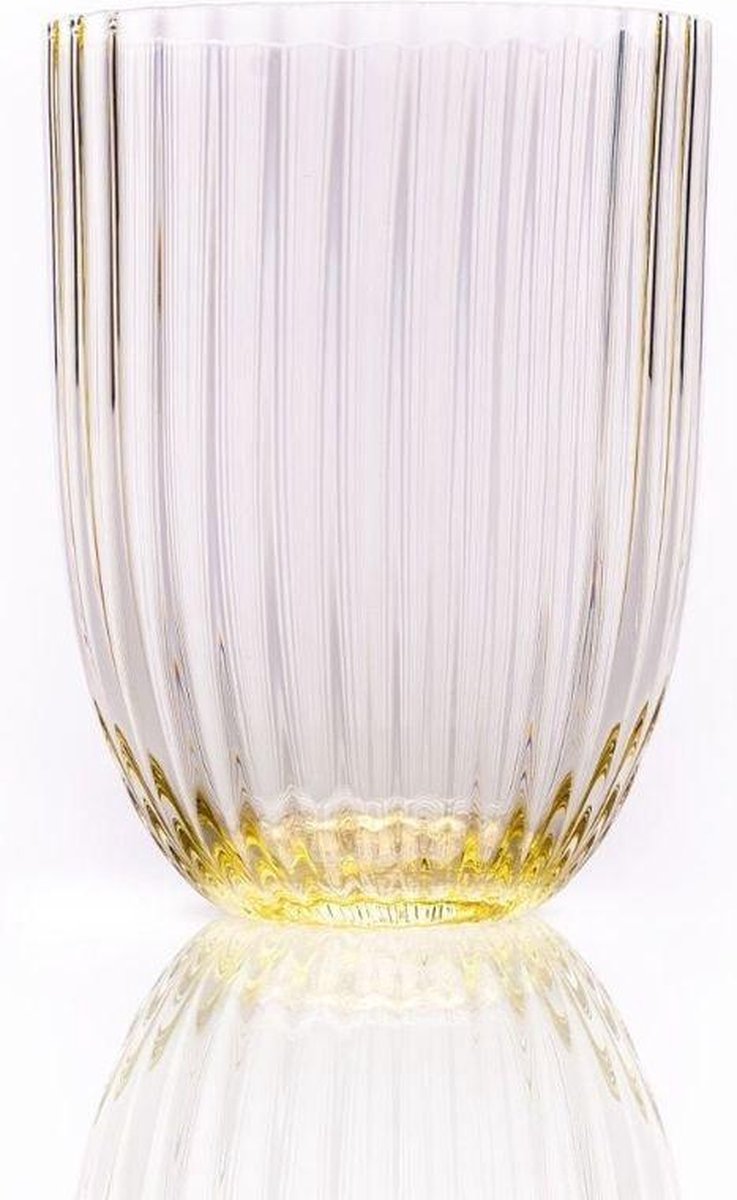 Anna von Lipa - Waterglas Bamboo Citron (set van 6) - Waterglazen