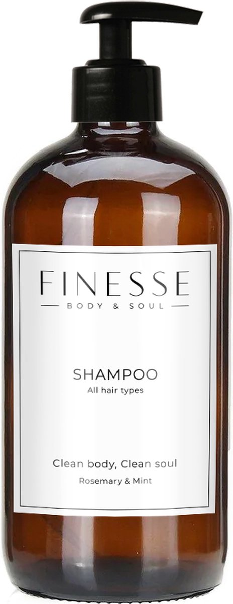 Finesse Shampoo - All Hair Types - 100% Natural Balancing Shampoo