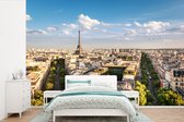 Behang - Fotobehang Frankrijk - Parijs - Eiffeltoren - Breedte 525 cm x hoogte 350 cm