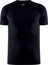 Craft - Core Essence Bi-Blend Tee - Sportshirt- - Heren - Zwart - M