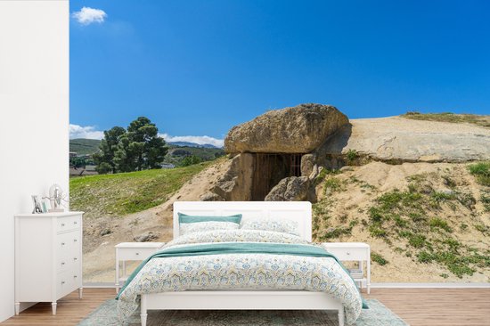 Vinyle Papier peint photo - A Hunebed de la Malaga Espagne largeur 450 cm x hauteur 300 cm - impression photo sur fond d' écran (disponible en 7 tailles)