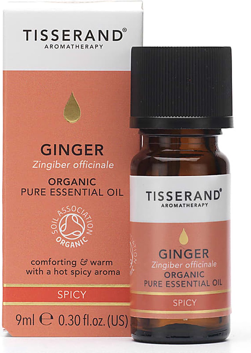 Goedkoopste Tisserand Ginger gember organic bio 9 Milliliter