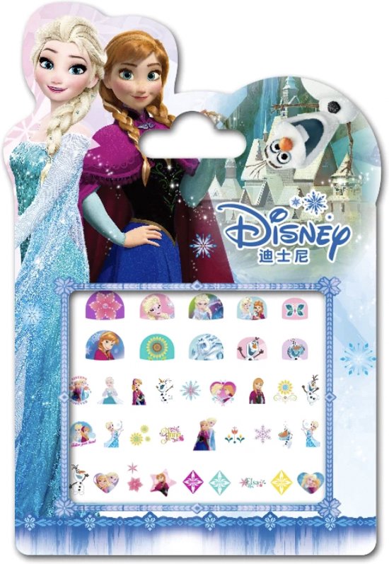 Frozen Nagel Stickers Frozen Sticker Set Frozen Nagelversiering