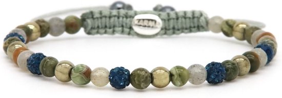 Karma Jewelry Bracelet (Bijoux) Spirale Constance xxs (cristal bleu)