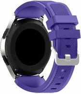 Strap-it Smartwatch bandje 20mm - siliconen bandje geschikt voor Huawei Watch GT 2 42mm / GT 3 42mm - horlogeband geschikt voor Amazfit GTS / GTS 2 / 2 Mini / GTS 3 / GTS 4 / Amazfit Bip / Bip Lite / Bip S / Bip u Pro / Bip 3 - paars